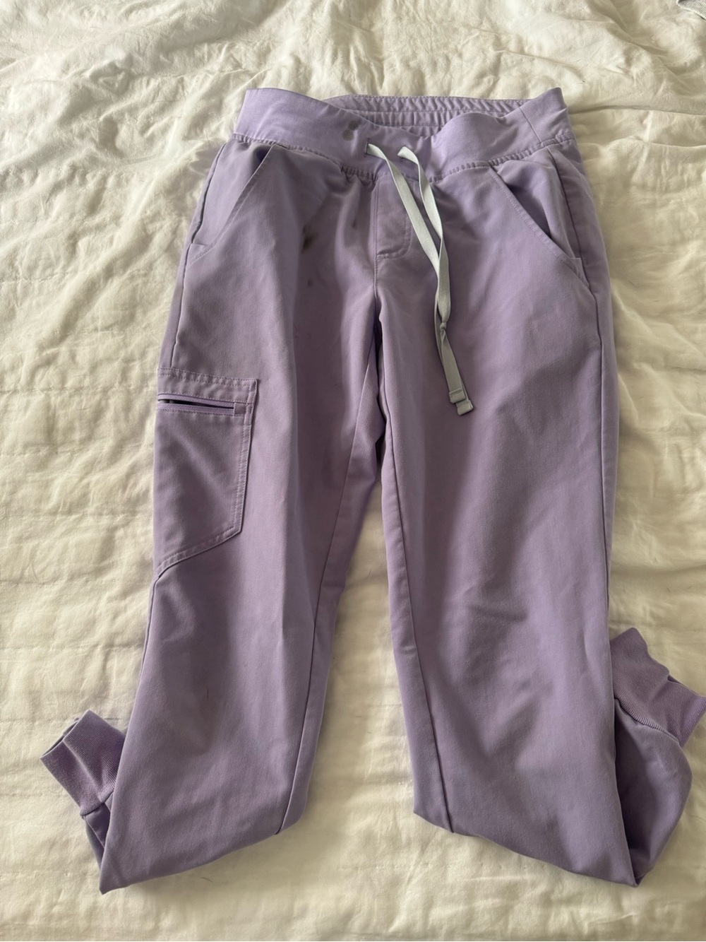 Lilac FIGS Jogger Pants
